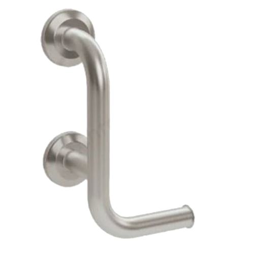 Bathex Grab Toilet Roll Holder 35mm Tube Diameter - Sateen Polish 31565C