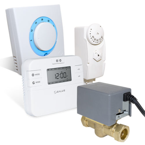 Salus CP222 2 Port Thermostat Plan Pack