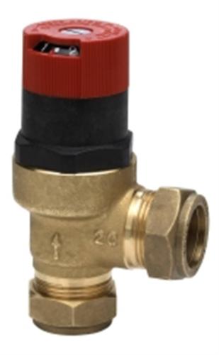 Honeywell Home 22mm Angled Auto Bypass Valve DU145-3/4B