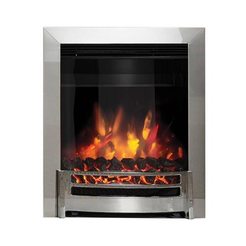 Be Modern Ember Inset Electric Fire in Chrome Finish 33324