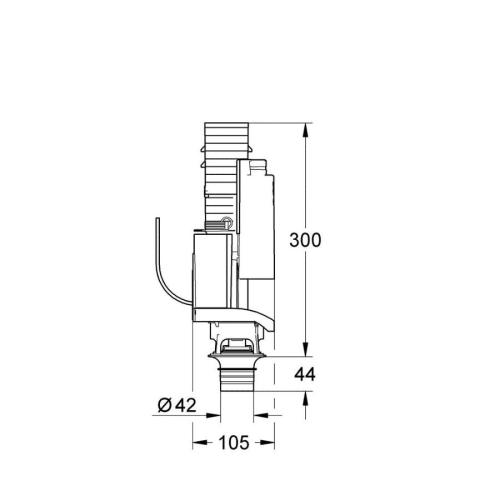GROHE Dual flush Valve Set 38736000