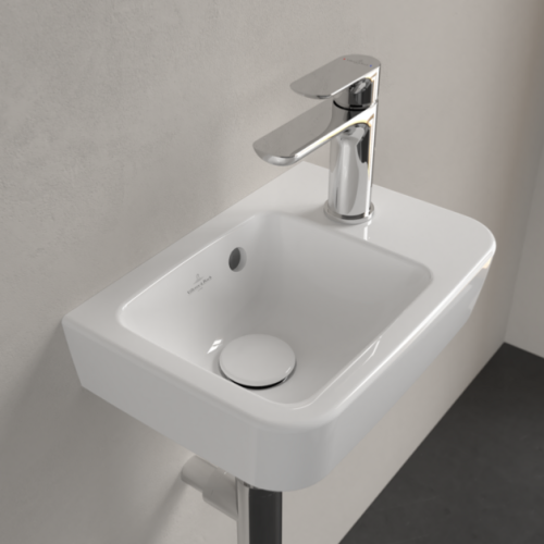 Villeroy & Boch O.Novo Wall Hung Basin with Overflow 360 x 250mm (Right Hand) 43433601