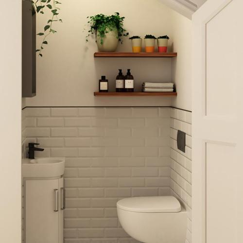 Geberit 112cmH Alpha Frame & Cistern for Wall-Hung WC 458.039.00.2