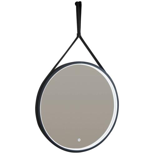Highlife Granton 60cm Round Mirror Black Strap 47800