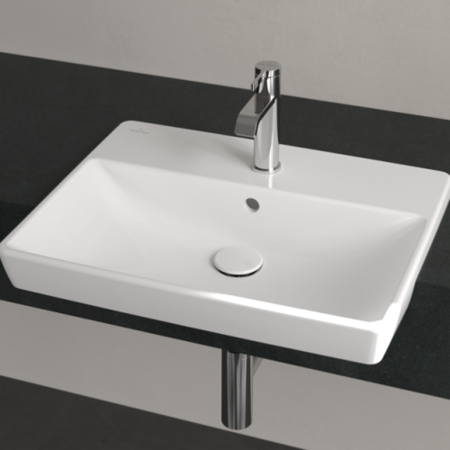 Villeroy & Boch Avento 550 x 440mm 1TH Semi-Recessed Basin 4A065501