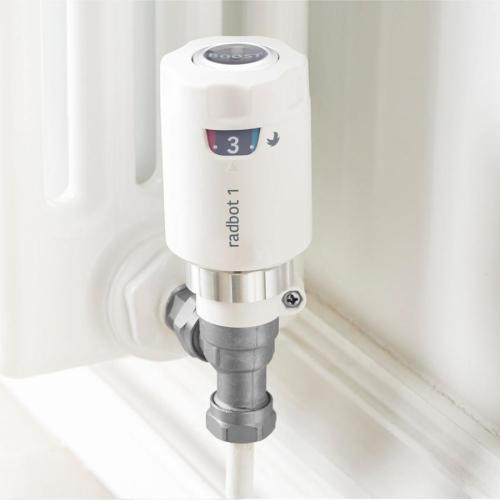 Secure Radbot 1 Intelligent Energy Saving Thermostatic Radiator Valve (Pack of 4) 4XRADBOTHO