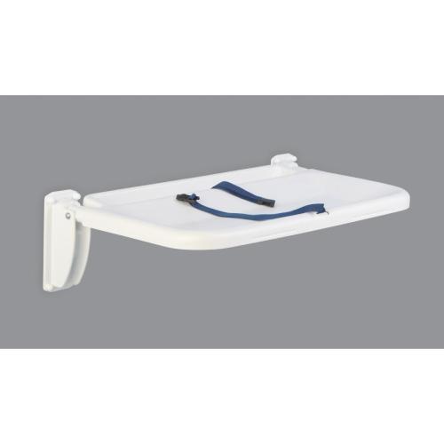 Bathex Foldable Baby Changer - White Polyester 50000