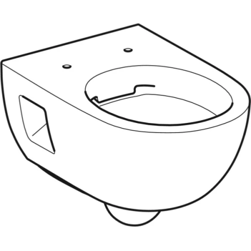Geberit Selnova Premium Wall-hung WC Washdown Semi-shrouded Rimfree 501.750.00.1