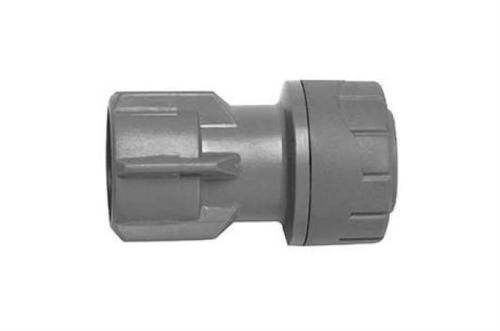 Polypipe PolyPlumb Hand Tighten Tap Connector 15mm X 1/2? (Not Suitable For Central Heating) PB2715