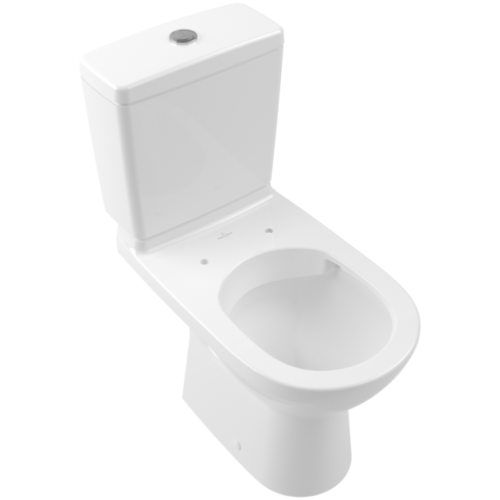 Villeroy & Boch O.novo Open Back Rimless Close Coupled Toilet Pan 5661R001