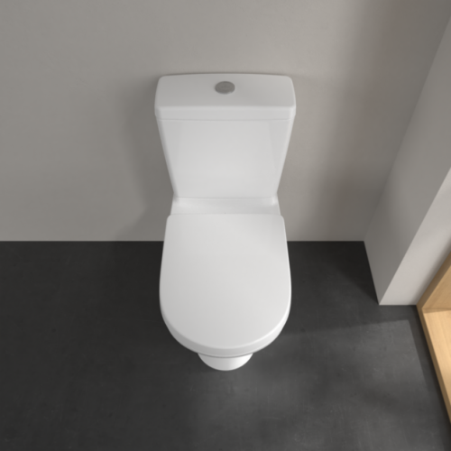 Villeroy & Boch O.novo Open Back Rimless Close Coupled Toilet Pan 5661R001