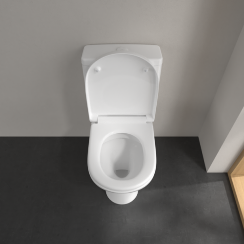 Villeroy & Boch O.novo Compact Rimless Close Coupled Toilet Pan 5689R001