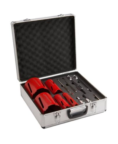 Rothenberger Dry Diamond Core Drill Set (42-52-65-117-127mm) 89020