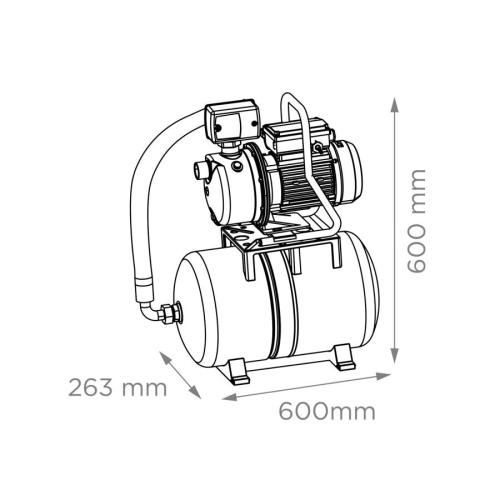 Saniflo Saniboost SJ 4-50 Domestic Booster Pump 70014