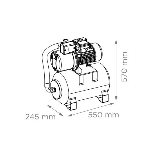 Saniflo Saniboost SJ 5-55 B Domestic Booster Pump 70015