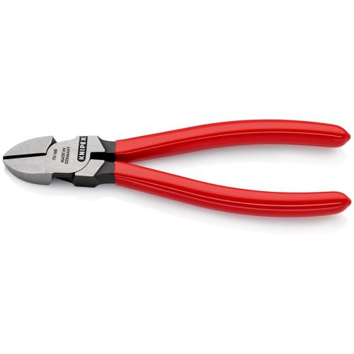 Knipex Diagonal Cutter Plastic Coated Black Atramentized 160mm 70 01 160