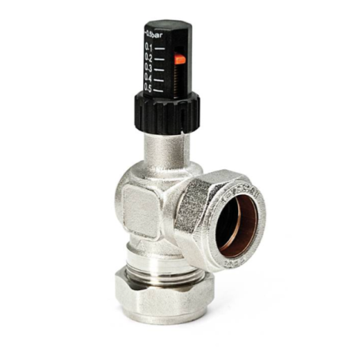 Inta 22mm Auto By- Pass Valve Angled ABPA401022