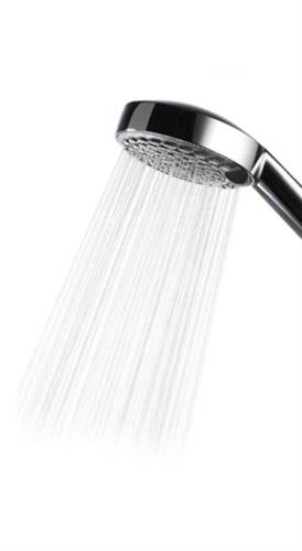 Aqualisa Harmony Electric 105mm Shower Head - Chrome/Dark Grey 901506