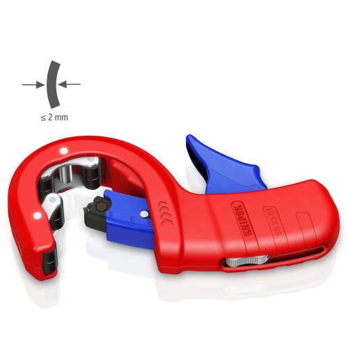 Knipex DP50 Pipe Cutter for Thin-walled Plastic Drain Pipes 32/40/50mm 90 23 01 BK