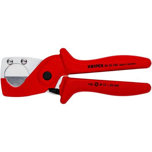 Knipex Pipe Cutter for Plastic Composite Pipes 185mm 90 25 185