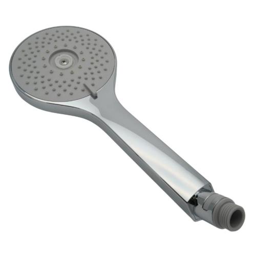 Aqualisa 130mm Vita Edition Shower Head Chrome/Dark Grey 910569