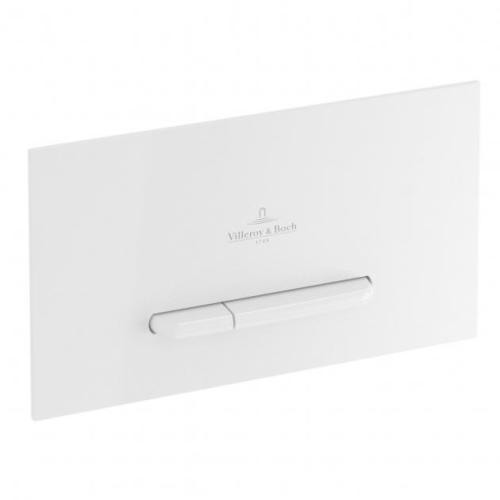 Villeroy & Boch ViConnect Dual Flush Plate White 92218068