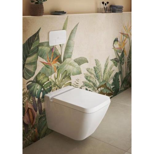 Villeroy & Boch ViConnect Dual Flush Plate Chrome 92249061