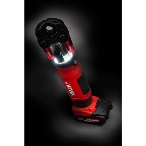 Virax Cordless L2X Press Machine, 15, 22, 28mm with Battery and Charger 990968