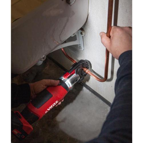 Virax Cordless L2X Press Machine, 15, 22, 28mm with Battery and Charger 990968