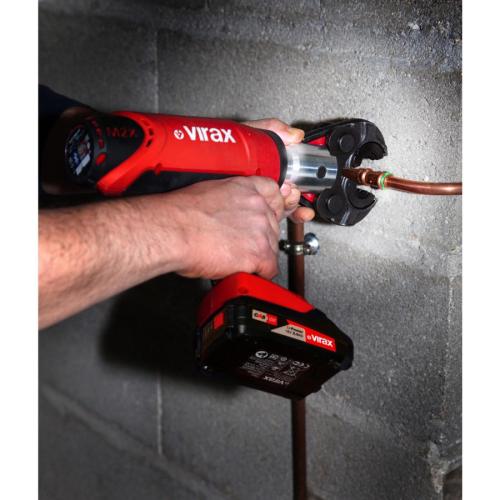 Virax Cordless M2X Press Machine, 15, 22, 28mm with Battery and Charger 990978