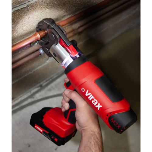Virax Cordless M2X Press Machine, 15, 22, 28mm with Battery and Charger 990978