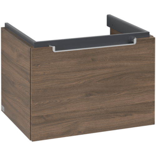 Villeroy & Boch Subway 2.0 Wall Hung Vanity Unit with 1 Drawer 587 x 420mm Arizona Oak A68710VH