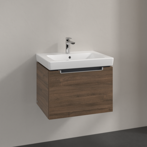 Villeroy & Boch Subway 2.0 Wall Hung Vanity Unit with 1 Drawer 587 x 420mm Arizona Oak A68710VH