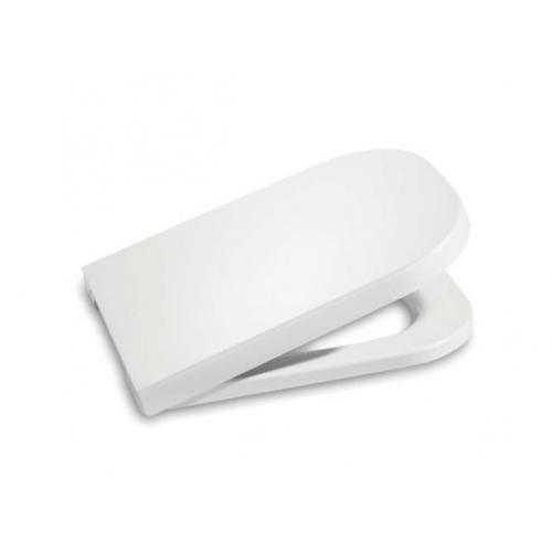 Roca The Gap Square Soft Close Toilet Seat & Cover White L:453.5mm A801472006