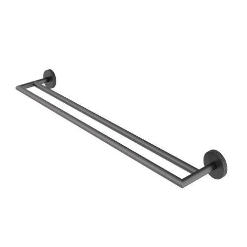 Abacus ISO PRO Double Towel Rail Matt Anthracite ACGE-446-2602