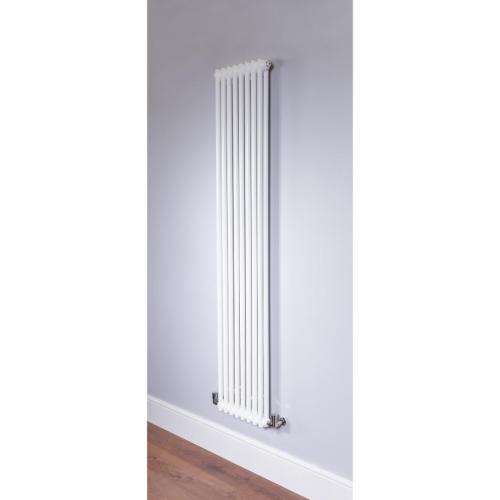 DQ Heating Ardent 2 Column 6 Sections Radiator 1800mm x 300mm 2559BTU ARDENT2.1800/6-W
