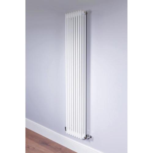 DQ Heating Ardent 2 Column 8 Sections Radiator 1800mm x 392mm 3412BTU ARDENT2.1800/8-W