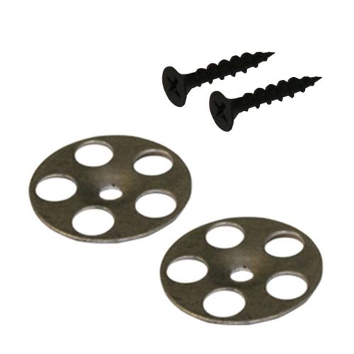 Plumb2u Fixing Screws 25mm & Washers 35mm (Pack of 50) ATWR-FC10-2535