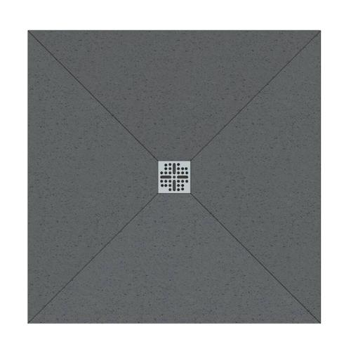 Plumb2u Square Shower Tray Former with Centre Drain 900 x 900mm ATWR-ST30-0909