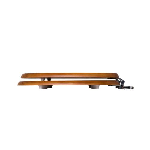 Croydex Davos Antique Effect Pine Flexi-Fixâ„¢ Toilet Seat WL602250H