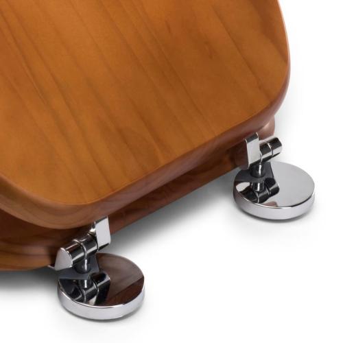 Croydex Davos Antique Effect Pine Flexi-Fixâ„¢ Toilet Seat WL602250H