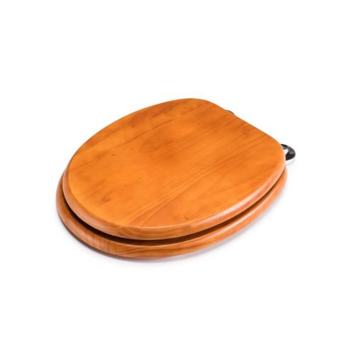 Croydex Davos Antique Effect Pine Flexi-Fixâ„¢ Toilet Seat WL602250H