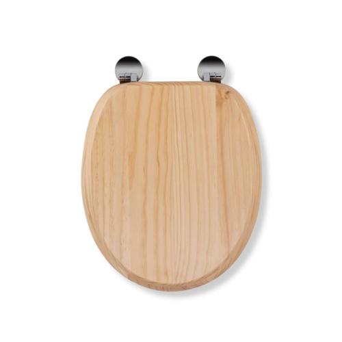 Croydex Davos Blonded Pine Flexi-Fix? Toilet Seat WL602272H