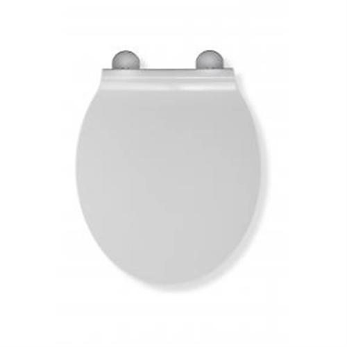 Croydex Victoria Toilet Seat Slimline White WL601322H