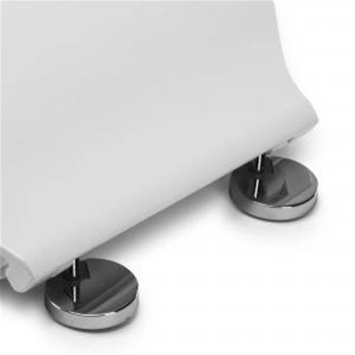 Croydex Victoria Toilet Seat Slimline White WL601322H