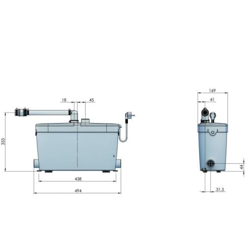 Saniflo Saniaccess Pump 1903