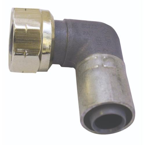 Buteline Elbow Tap Connector Chrome 1/2? BSP x 16mm BEF16C