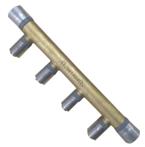 Buteline 22mm Inlet Brass Manifold 4 x 16mm Outlet BMF416