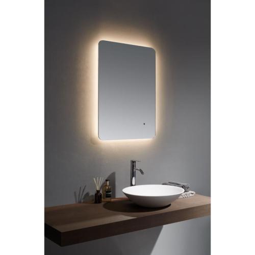 Plumb2u Jucar 800 x 600mm Illuminated LED Mirror - Clear Glass CA6080