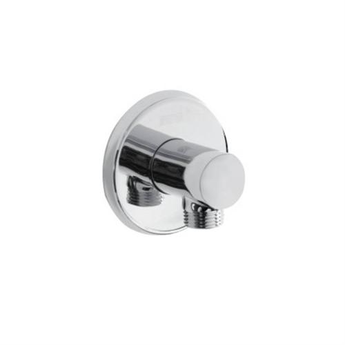 Bristan Contemporary Round Shower Wall Outlet Chrome CARM WORD01 C